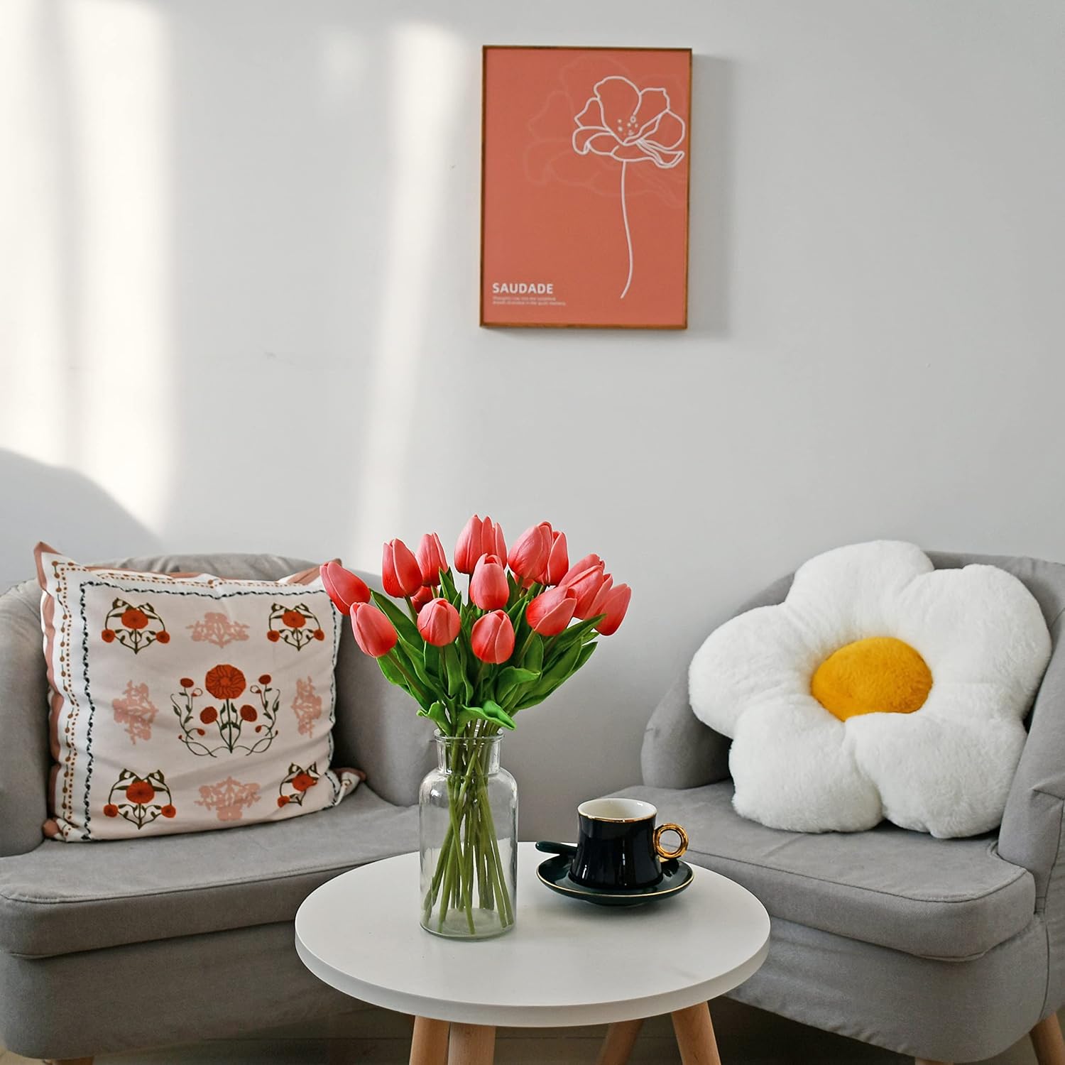 Faux Real Looking Tulips - Image 3