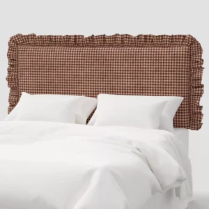 ruffle headboard