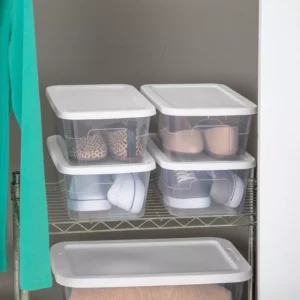 q qt small storage container with lid