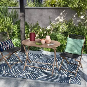 Purcell Patio Folding Chair Black - Threshold™ - Image 4