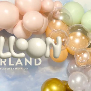 reusable balloon garland