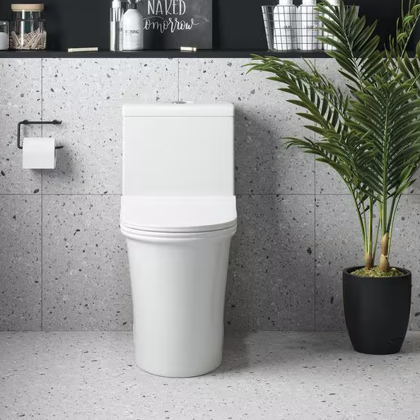 one piece toilet