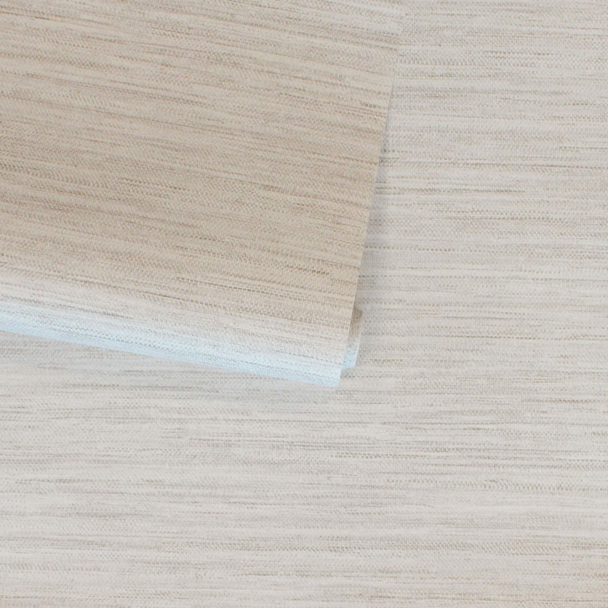 Faux Horizontal Grasscloth Wallpaper - Image 2