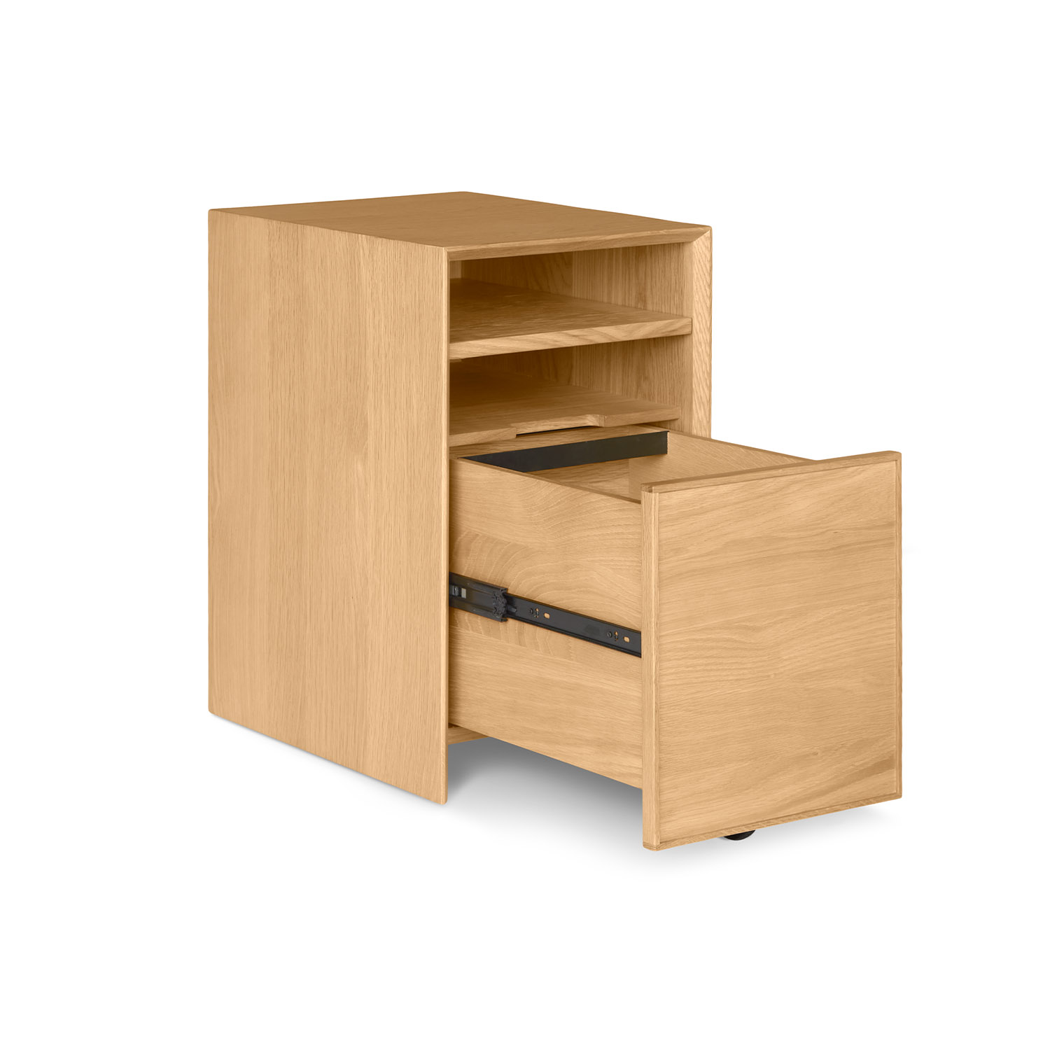 White Oak File Cabinet - Image 4