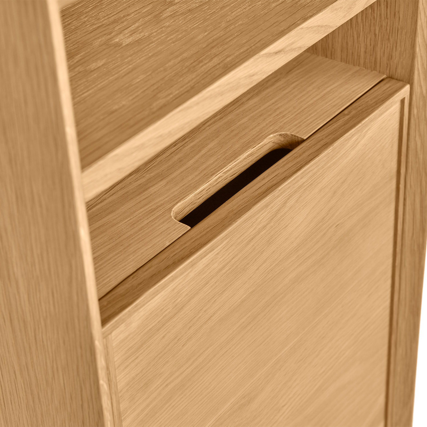 White Oak File Cabinet - Image 6