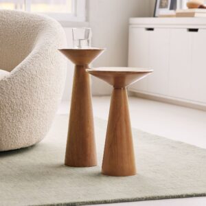 wooden drink tables end tables