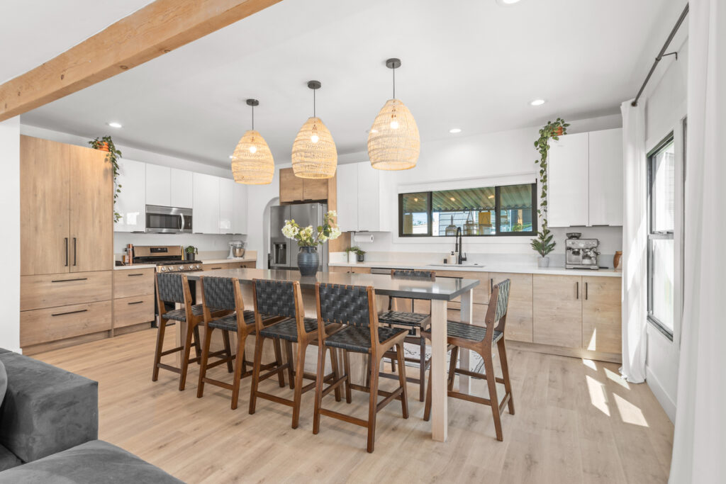 Behr nano white in a kitchen